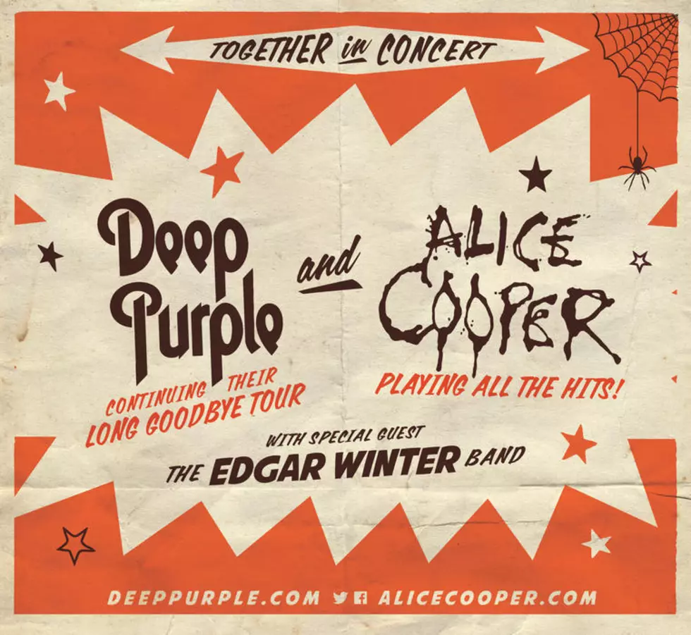Deep Purple and Alice Cooper