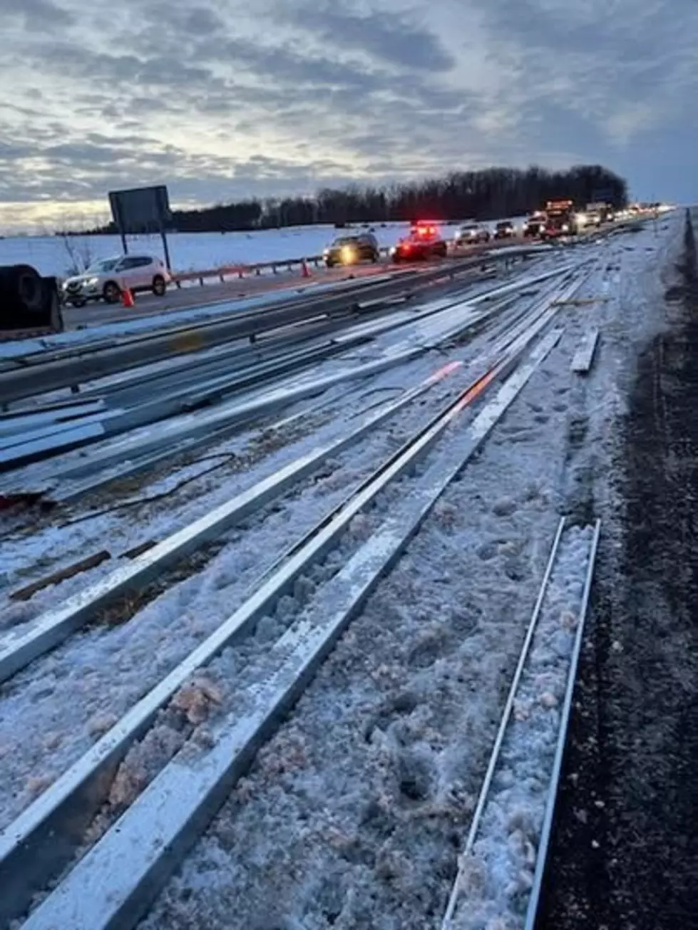 New York State Police Report Tractor-Trailer Rollover Crash in Orange County